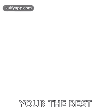 A Happy Valentine 'S Day Greeting Card With Hearts Hanging From Strings GIF
