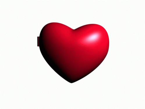 A Heart Shaped Mirror With The Words I Have A Gun Written On It GIF