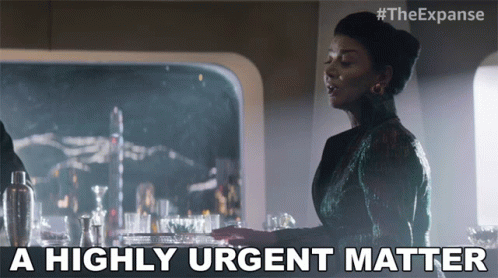 A Highly Urgent Matter GIF