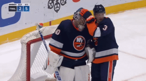 A Hockey Game Is Being Played And The Score Is 2-5 GIF