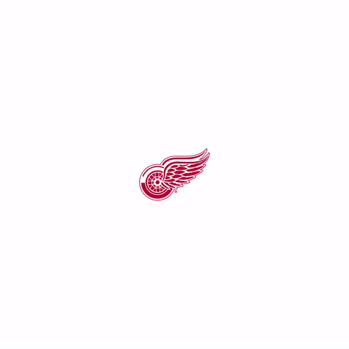 A Hockey Player Wearing A Red Jersey With The Number 33 On It GIF