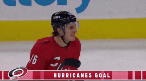 A Hockey Player With The Number 16 On His Shirt GIF