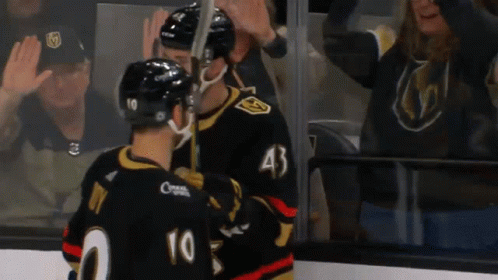 A Hockey Player With The Number 43 On His Jersey GIF