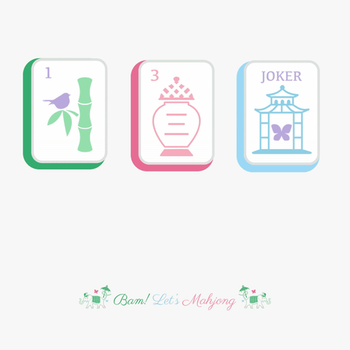 A Holiday Cheer With A Bam Let 'S Mahjong All Year GIF