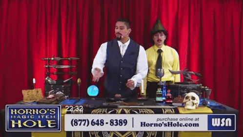 A Horno 'S Magic Item Hole Ad For Wand Of Screaming GIF