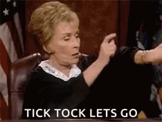 Judge At Desk In Court Giving Thumbs Up GIF