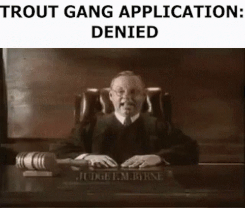 A Judge Is Sitting At A Desk In A Courtroom With A Gavel In His Hand . GIF