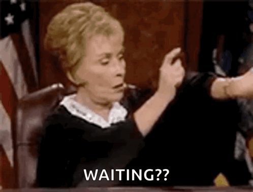 Judge Holding Paper In Court GIF