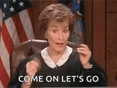 Judge Saying Come On Let's Go In Court GIF
