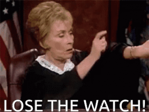 Judge Holding Paper In Courtroom GIF