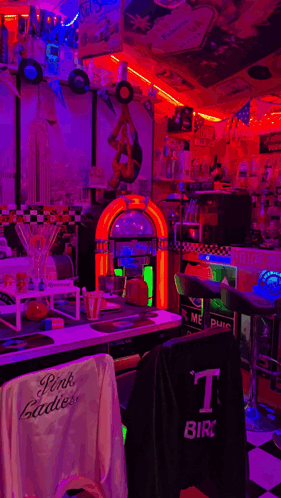 A Jukebox With The Words Pump Up The Jukebox At The Top GIF