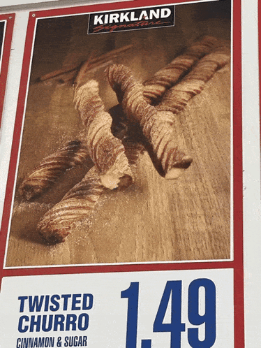 A Kirkland Twisted Churro Is 1.49 GIF