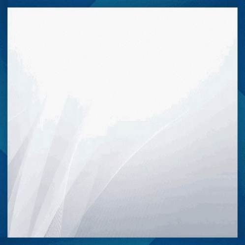 A Laptop Is Sitting On A White Surface With A Blue Border GIF