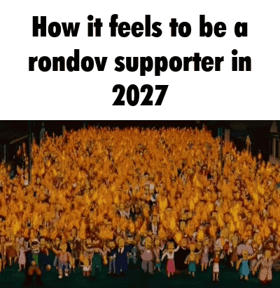 Crowd In Field With How It Feels To Be A Rondov Supporter In 2027 GIF