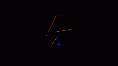 A Lightning Bolt In A Circle With The Word Thunder Above It GIF