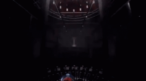 A Lightning Bolt Strikes A Shield With A Basketball Inside GIF