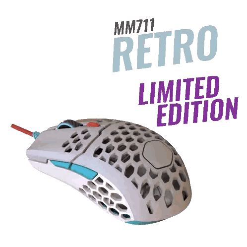 a limited edition mm711 retro computer mouse