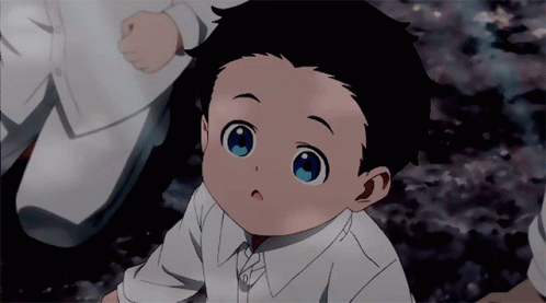 A Little Boy With A White Shirt And Blue Eyes GIF