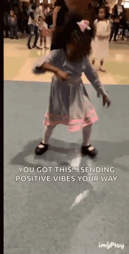 Girl Dancing In Studio GIF