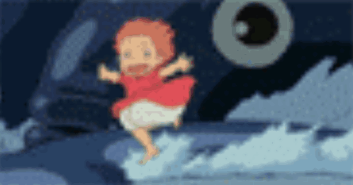 Girl Jumping Out Of Ocean Boat GIF