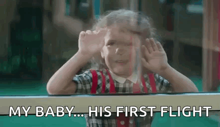 Girl Looking Out Window Making Face GIF
