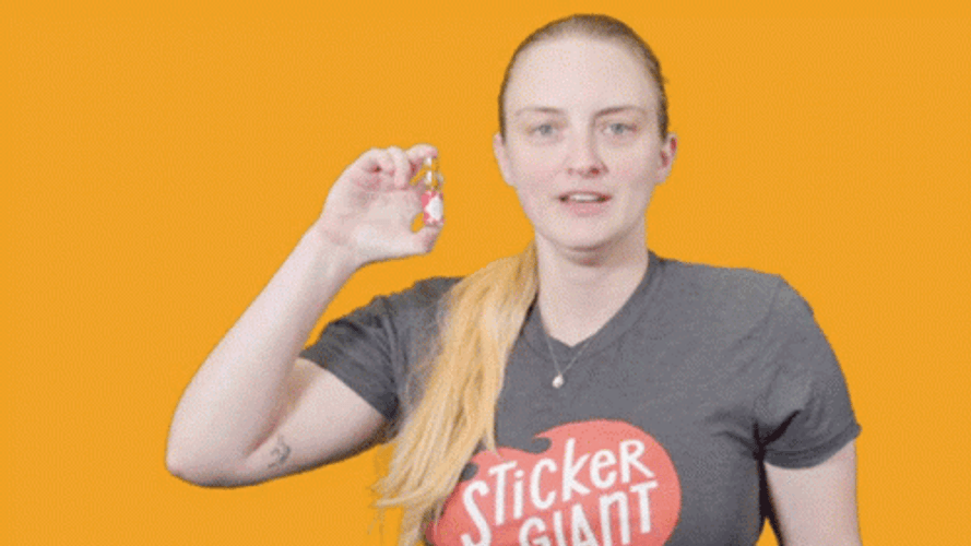 A Little Spicy Sticker Giant GIF