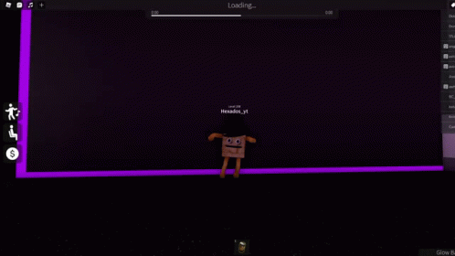 A Loading Screen In A Video Game Shows A Box With A Face On It GIF
