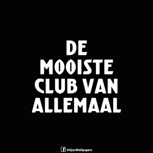 A Logo For Amst Football Club Ajax With A Drawing Of A Man Kicking A Soccer Ball GIF