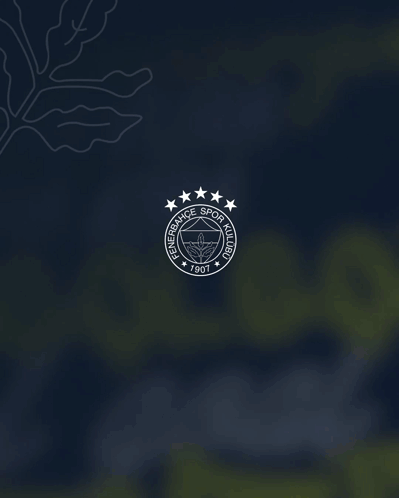 A Logo For Fenerbahce Spor Kulübu With The Year 1907 GIF