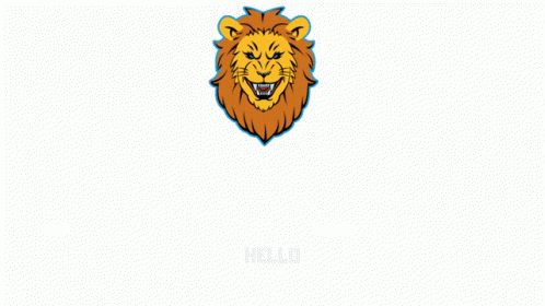 A Logo For Onelemon Atl With A Lion GIF