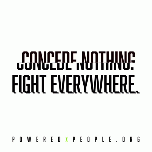 A Logo For Poweredxpeople.org That Says " Consider Nothing I G It Everywhere " GIF