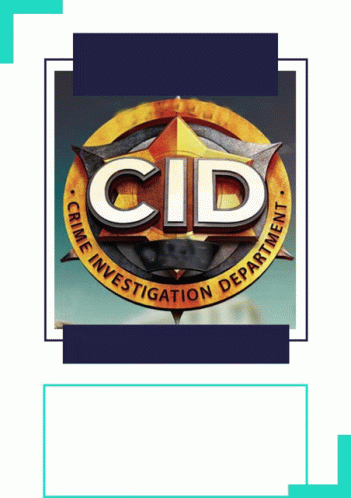 A Logo For The Crime Investigation Department Is Shown GIF