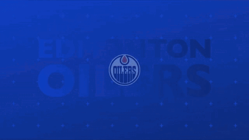 A Logo For The Oilers Is Surrounded By The Word Goal GIF