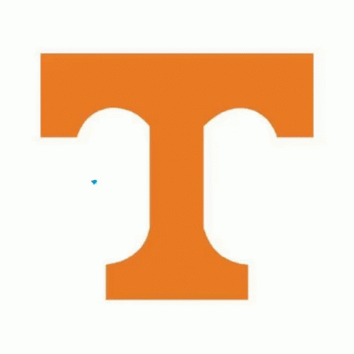 A Logo For The Tennessee Lady Vols Is Shown On A White Background GIF