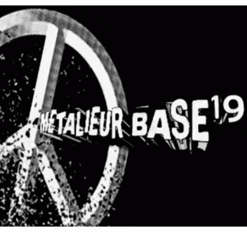 A Logo That Says Metalieur Is One Base 19 GIF