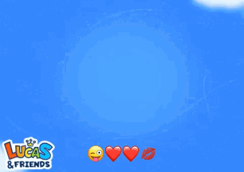 A Lucas And Friends Advertisement With A Plane GIF