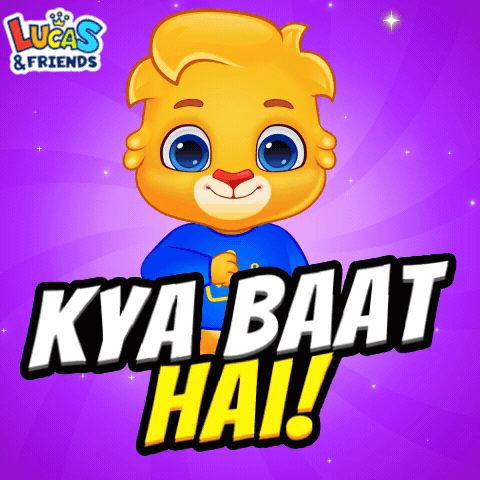A Lucas & Friends Advertisement With A Cartoon Character GIF