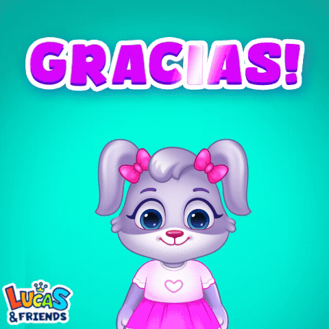 a lucas & friends advertisement with a rabbit