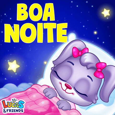 A Lucas & Friends Sticker With A Sleeping Rabbit GIF