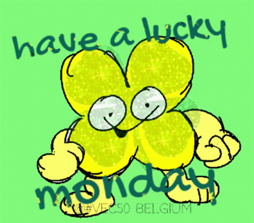 A Lucky Week Have A Blessed Monday GIF