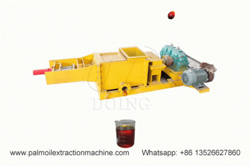 A Machine That Has The Website Www.palmoilextractionmachine.com GIF