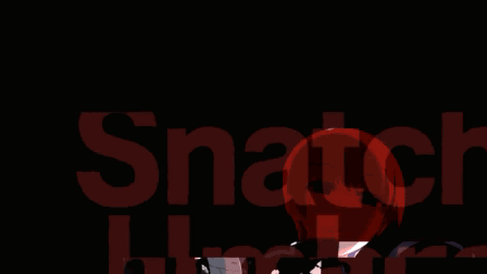 A Man And A Woman Are Standing Next To Each Other And The Man Is Holding A Red Object GIF