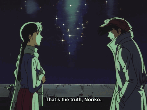 Man And Woman Standing Next To Each Other GIF