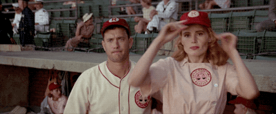 Baseball Men Wearing B Uniforms GIF