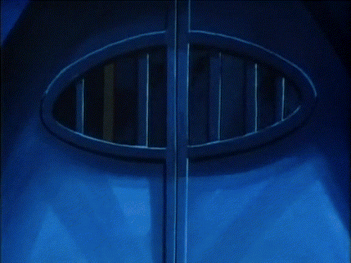 A Man Behind Bars With The Words Please I Was Just Trying To Be Evil Below Him GIF