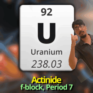 A Man Giving A Thumbs Up In Front Of A Sign That Says Uranium GIF