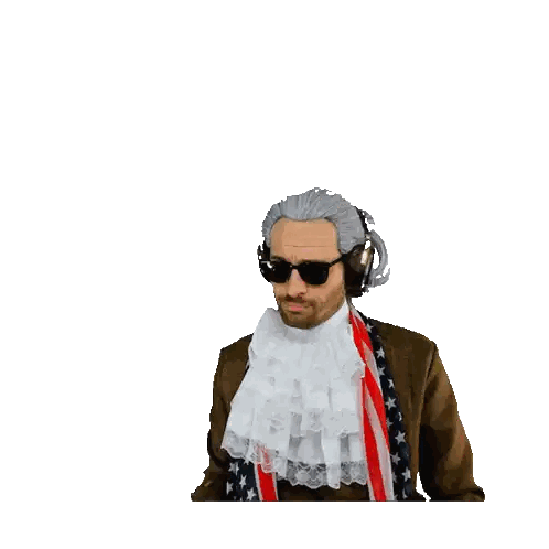 a man giving a thumbs up with the word blocked above him