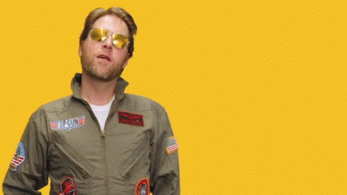 A Man Giving A Thumbs Up With The Words That 'S Right I Am Dangerous GIF