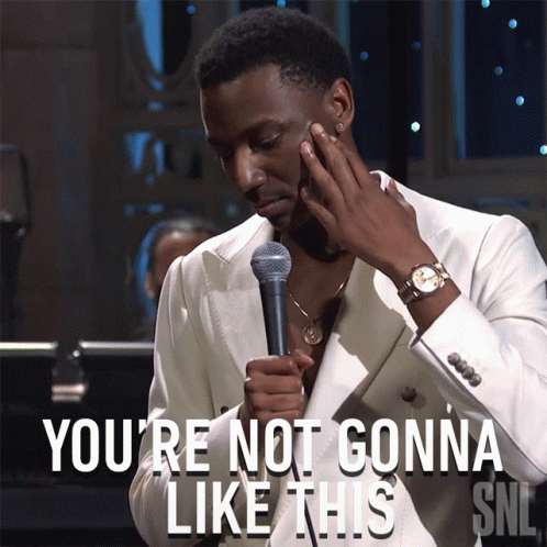 Man Holding Microphone You Gonna Like This GIF