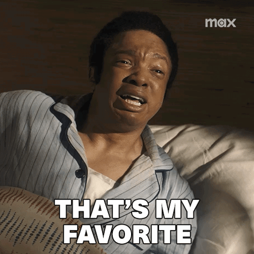 A Man In A Bed With The Words That 'S My Favorite On The Bottom GIF